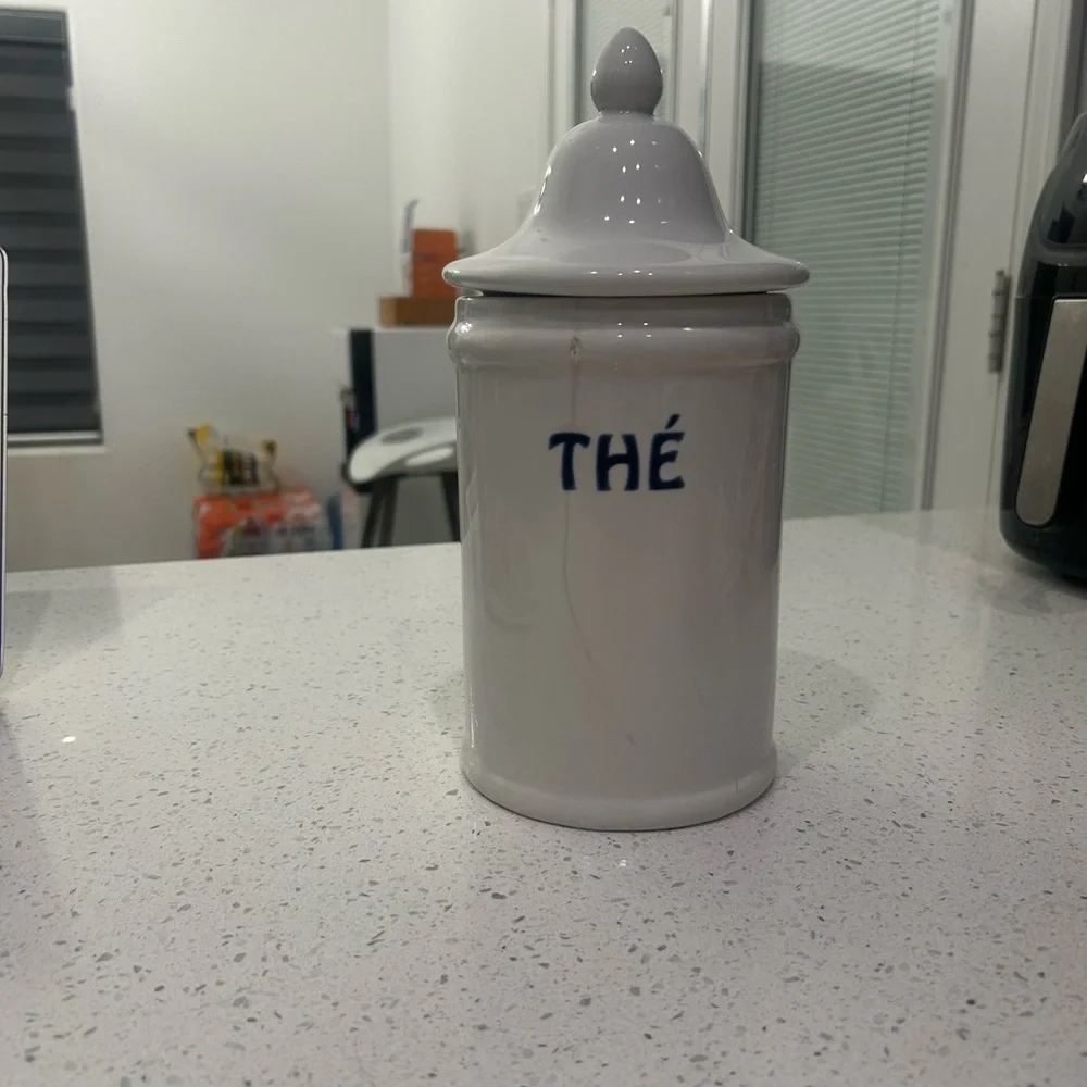 FVtg Williams Sonoma Bistro Français THÈ Canister